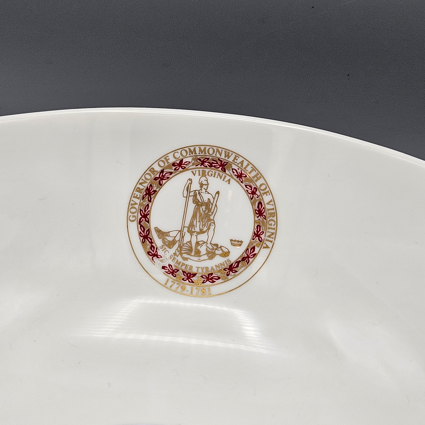 Woodmere Porcelain Thomas Jefferson Commemorative Bowl - Jefferson Medical College