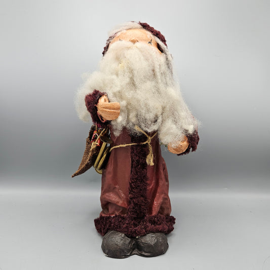 Vintage Papier-mâché Santa Claus Figure