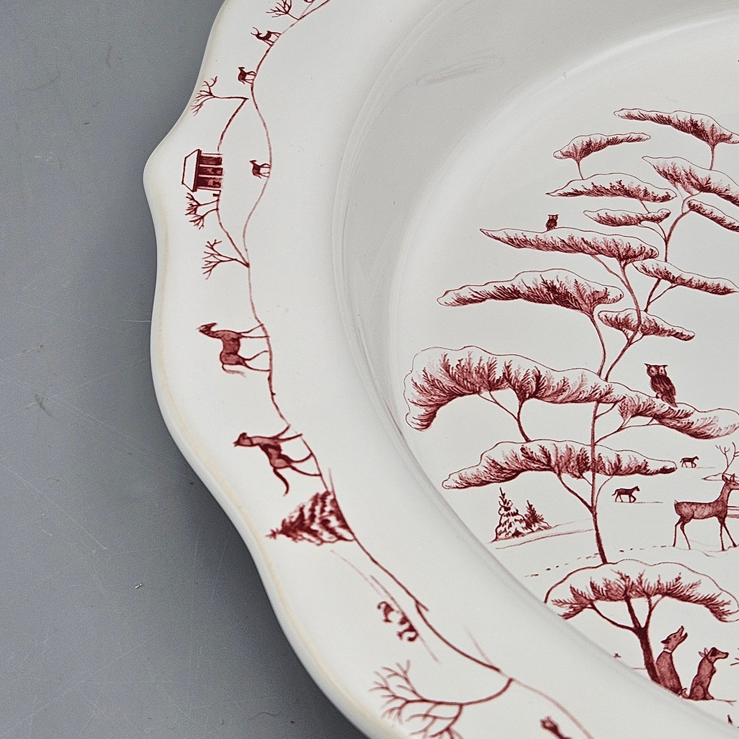 Juliska Country Estate Winter Frolic Pie Dish