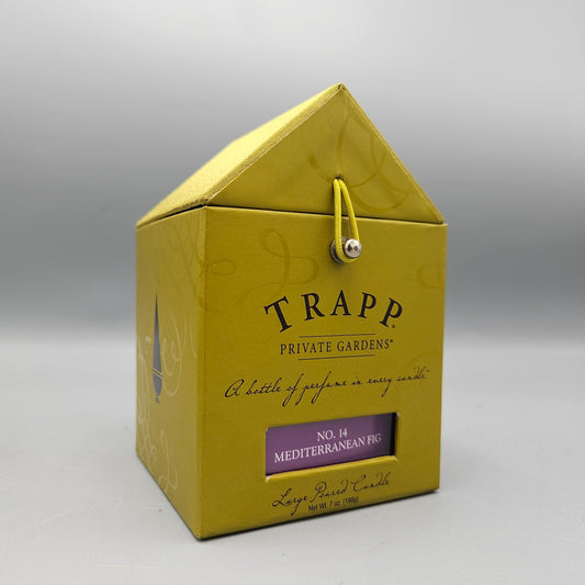 Brand New Trapp Private Gardens No. 14 Mediterranean Fig Candle