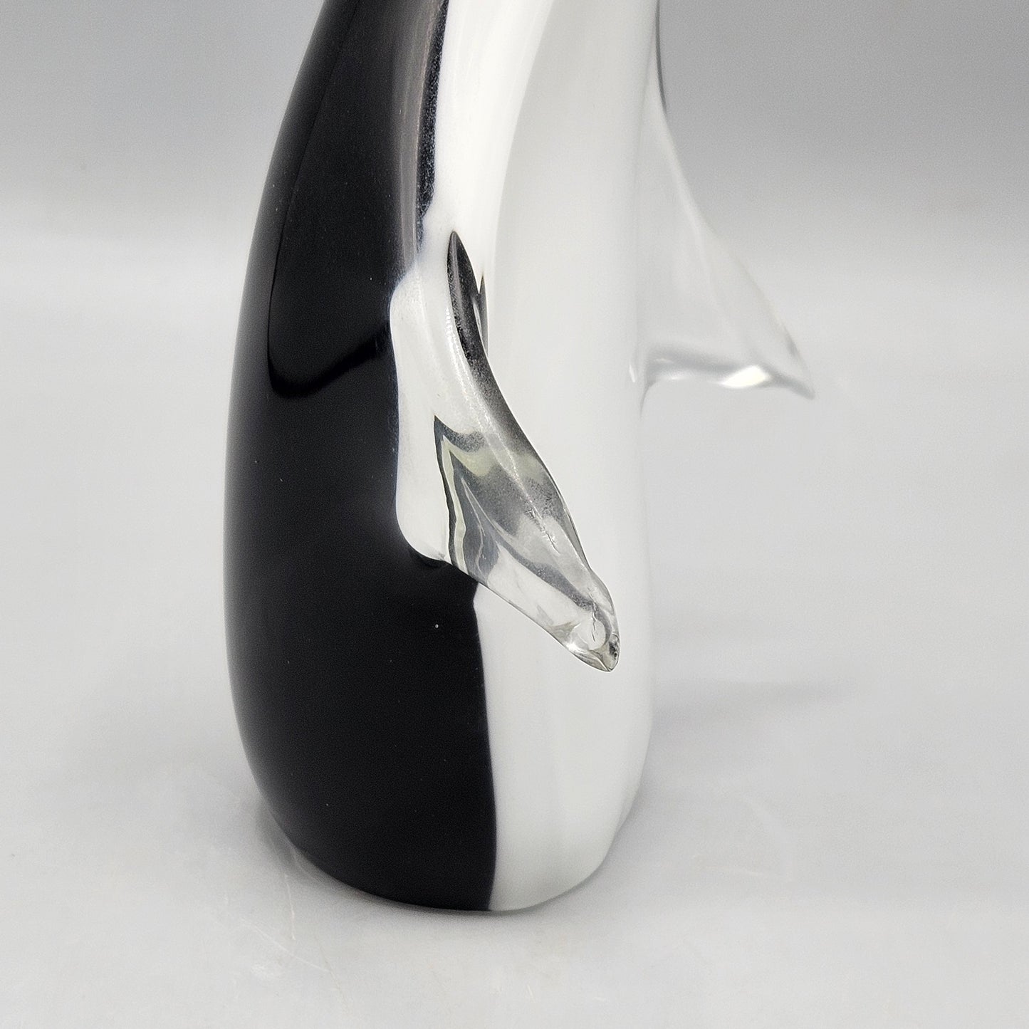 Licio Zanetti Murano Glass Sommerso Penguin Figure