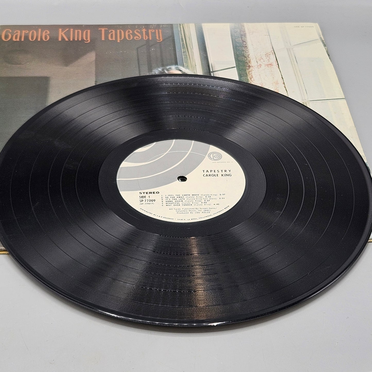 Vintage Vinyl LP - Carole King "Tapestry"