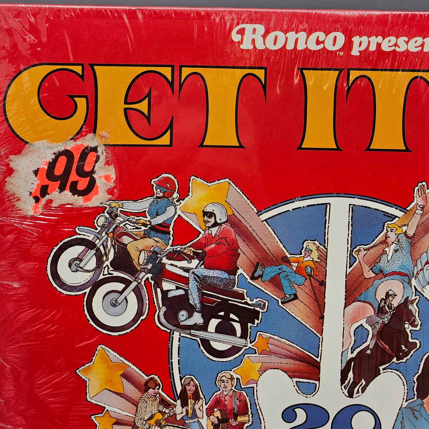 Vintage Vinyl LP - "Get it On" Ronco Complication Album