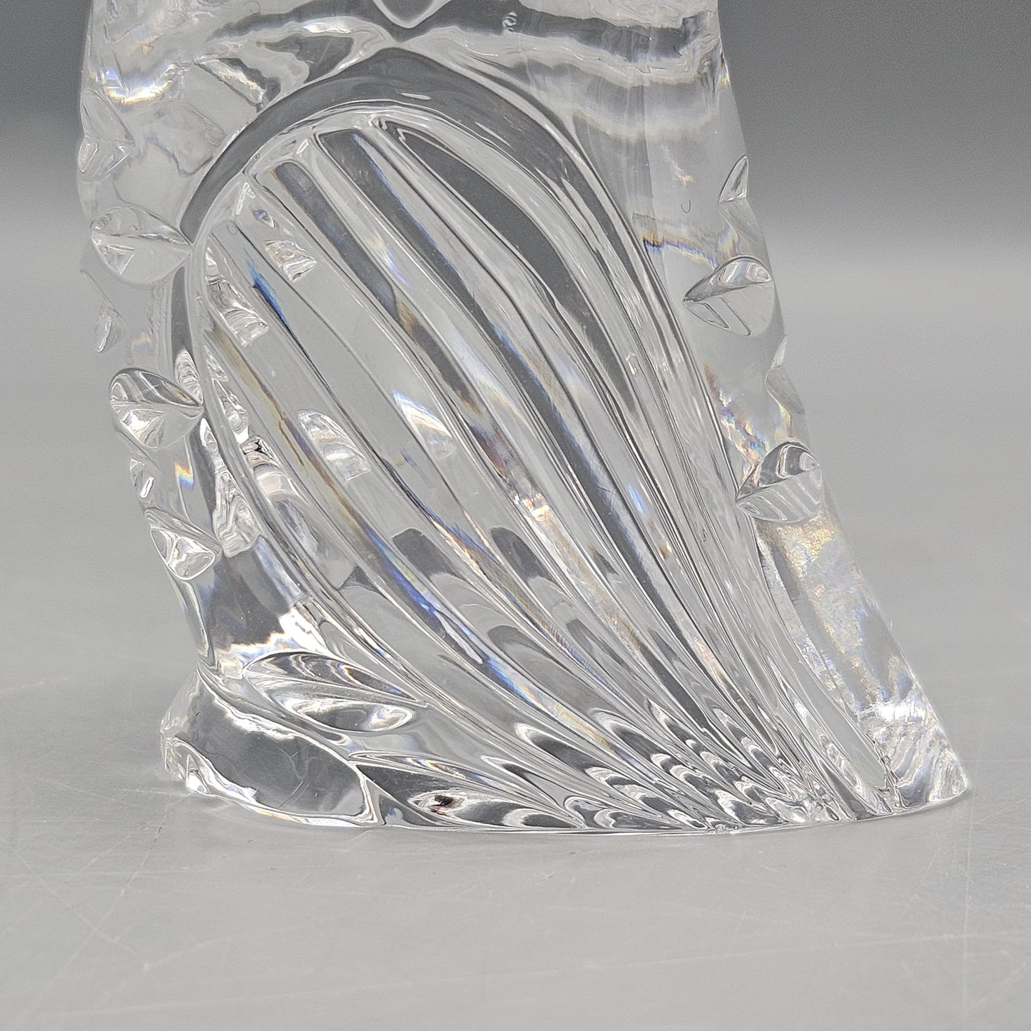 Waterford Crystal Owl Figural Paperweight