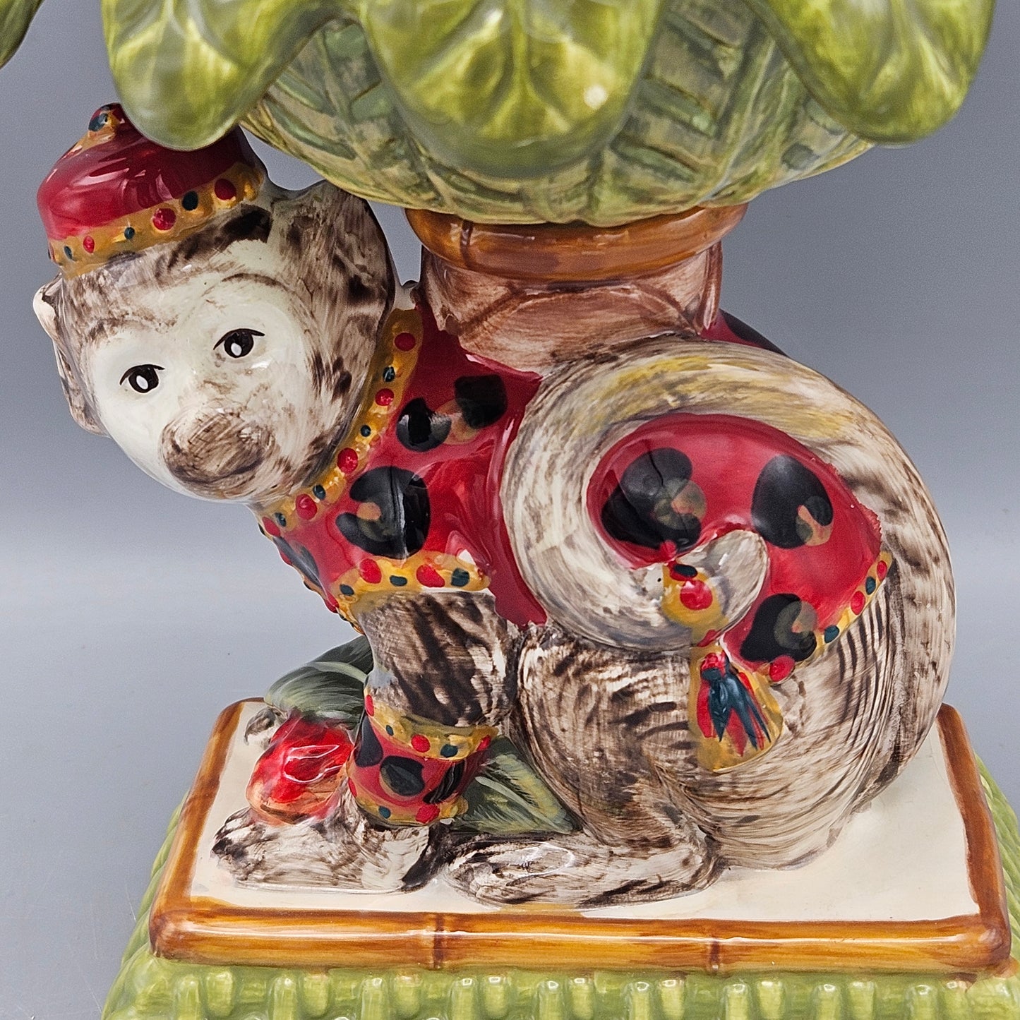 Raymond Waits Monkey and Palm Tree Dish - Chinosiere Style (Multiple Available)