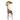 Mario Lopez Torres Woven Wicker Giraffe Floor Lamp