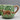 CE Corey Green Majolica Fox Mugs - Set of Four