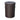 Large Leather-Covered Cylindrical Storage Container