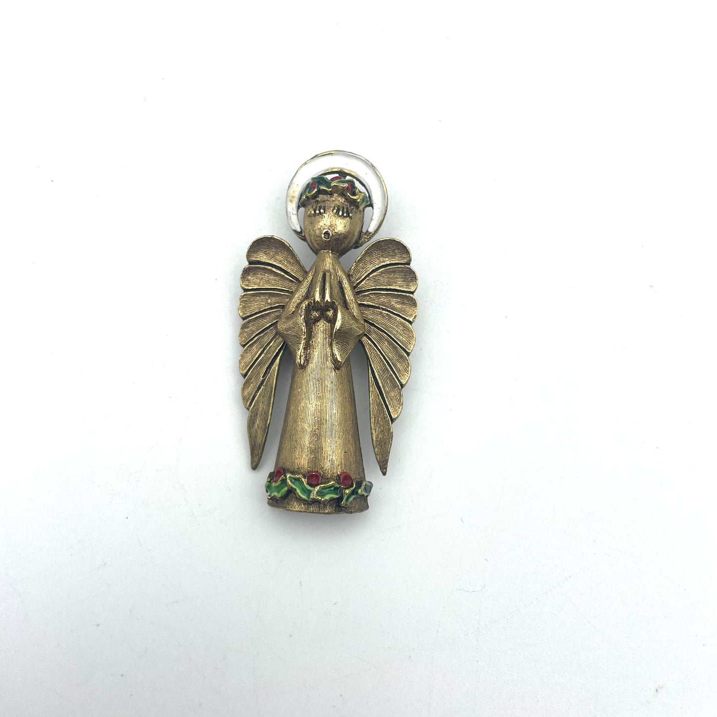 Vintage Angel Christmas Pin