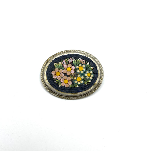 Vintage Micromosaic Pin