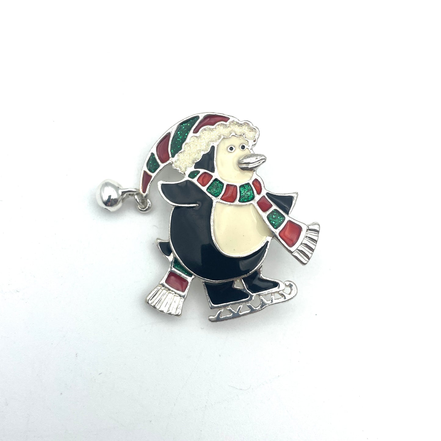 Penguin Christmas Pin