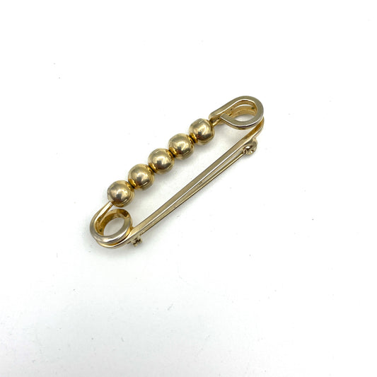 Vintage Safety Pin Brooch