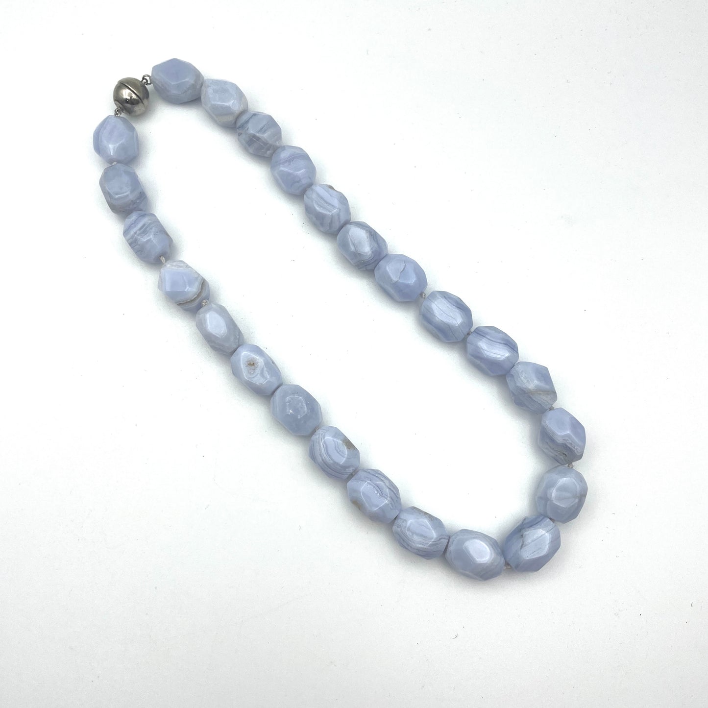 Blue Stone Beaded Necklace