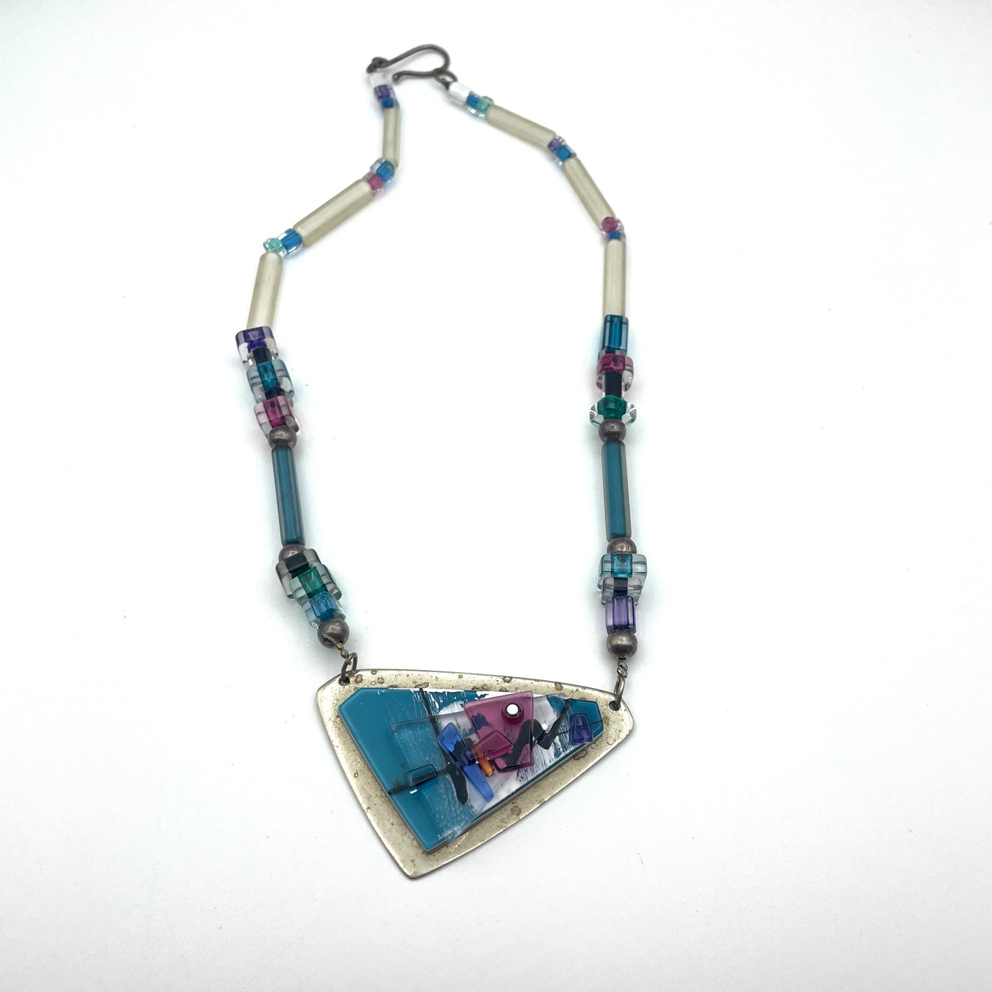 1980s Artisan Designer Necklace