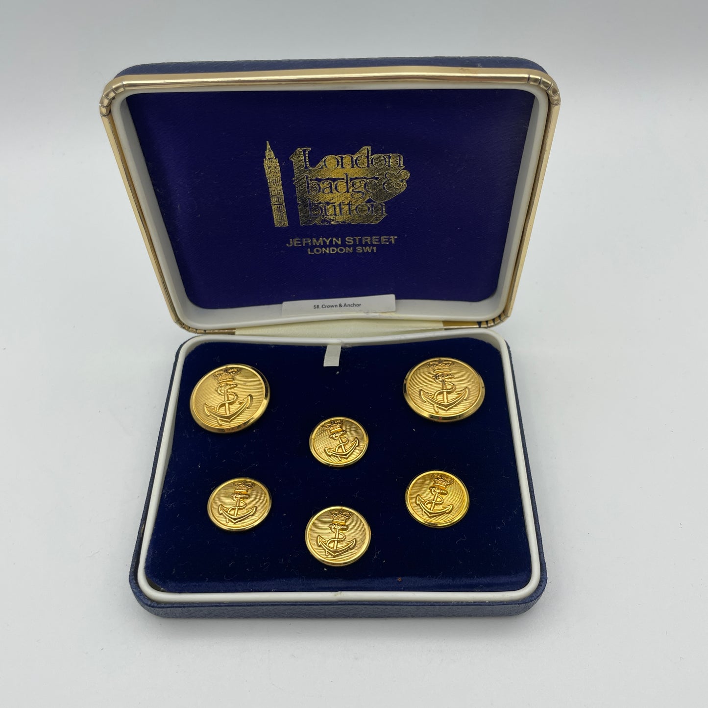 London Badge & Button Set