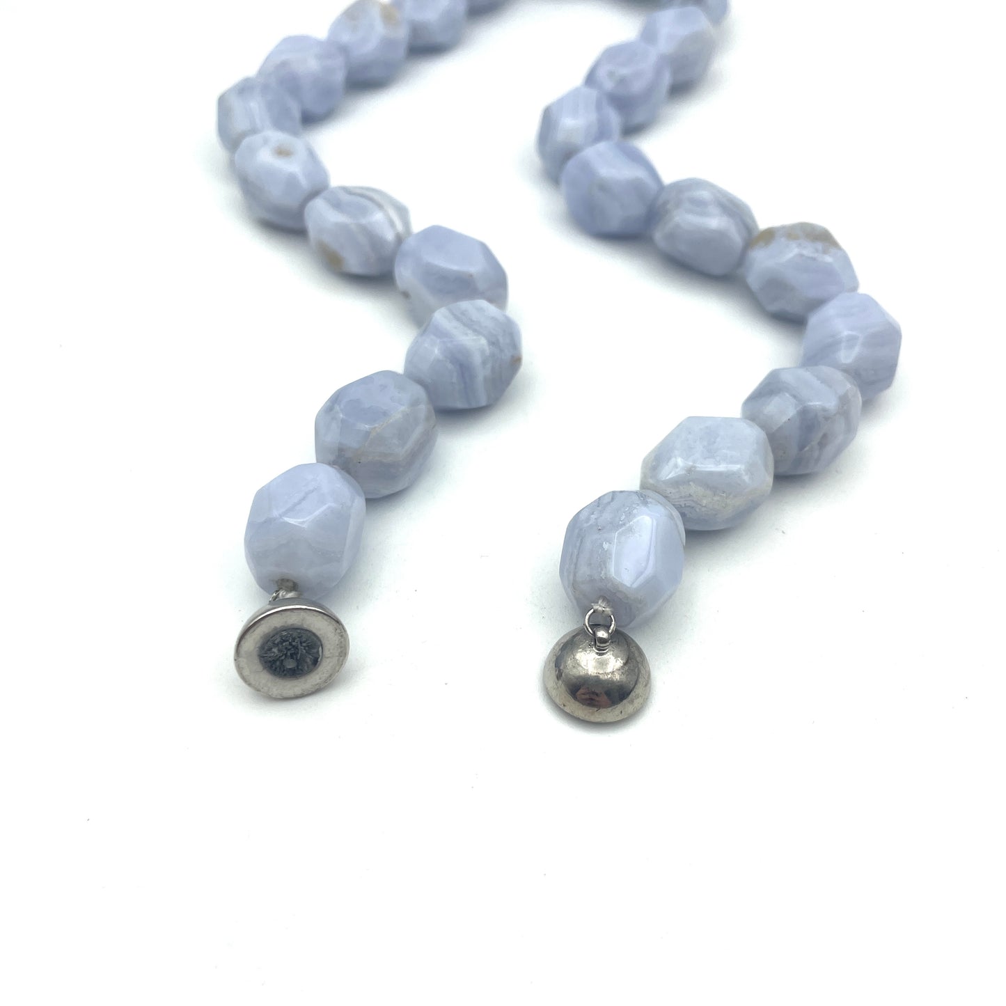 Blue Stone Beaded Necklace