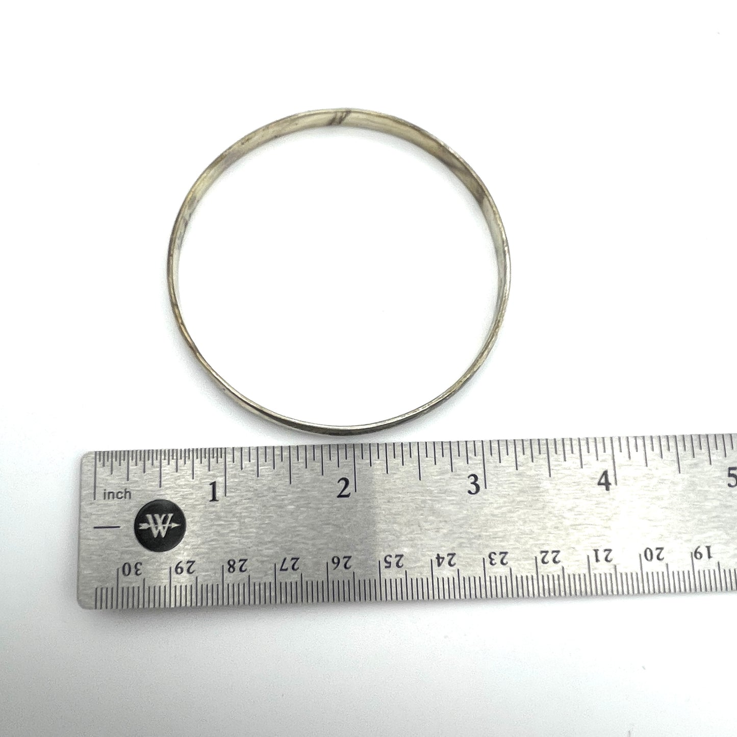 Vintage Sterling Silver Bangle Bracelet