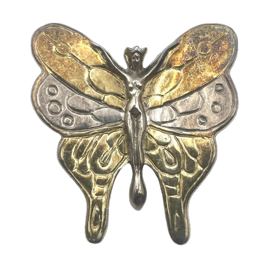 Vintage Sergio Bustamante Butterfly Pendant