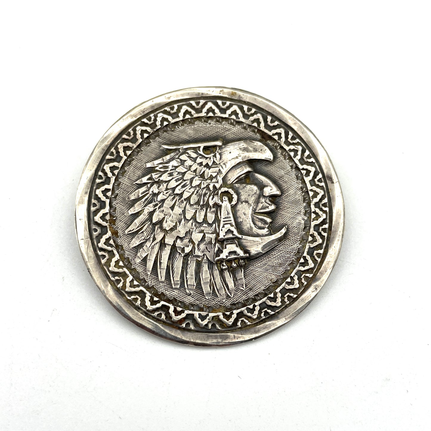 Vintage Mexican Sterling Silver Pin