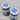 Two Small Blue and White Chinese Porcelain Jars [3 Pairs Available] - ShopSBH