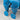 Vaca Valiente Blue Leather Dog Toy - ShopSBH