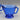 Vintage Hazel Atlas Moderntone Cobalt Blue Glass Creamer & Sugar - ShopSBH